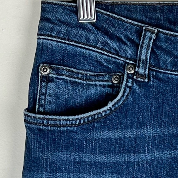 Anine Bing Exposed Button Fly Ankle Lightly Distressed Straight Leg Jeans 27 - Picture 5 of 13